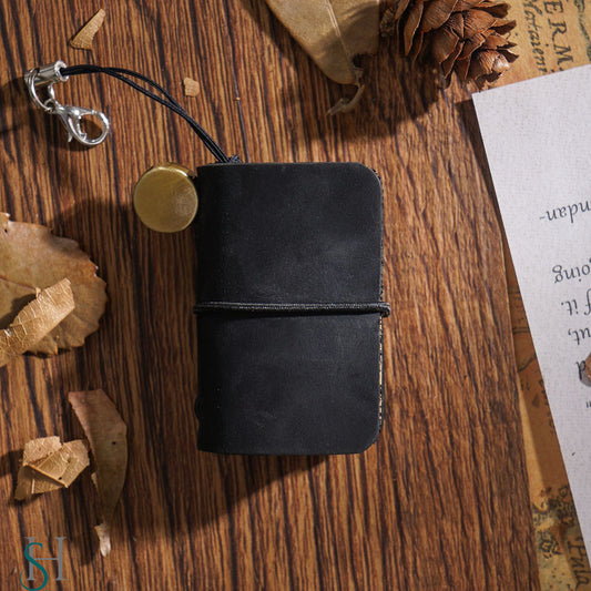 Ultra-small Handmade Leather NoteBook