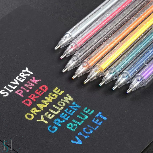 Fluorescent Greeting Card Colored Pens
