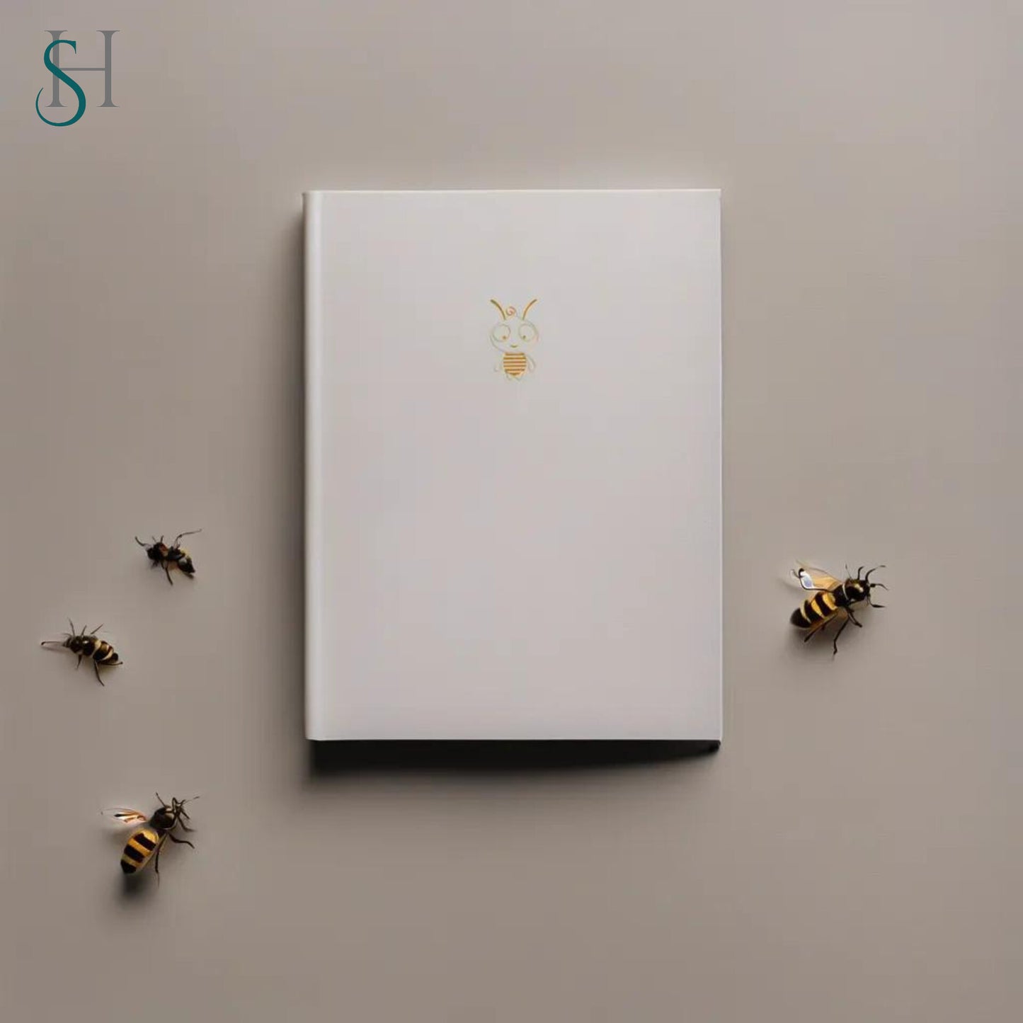 Gold Bee Notebook