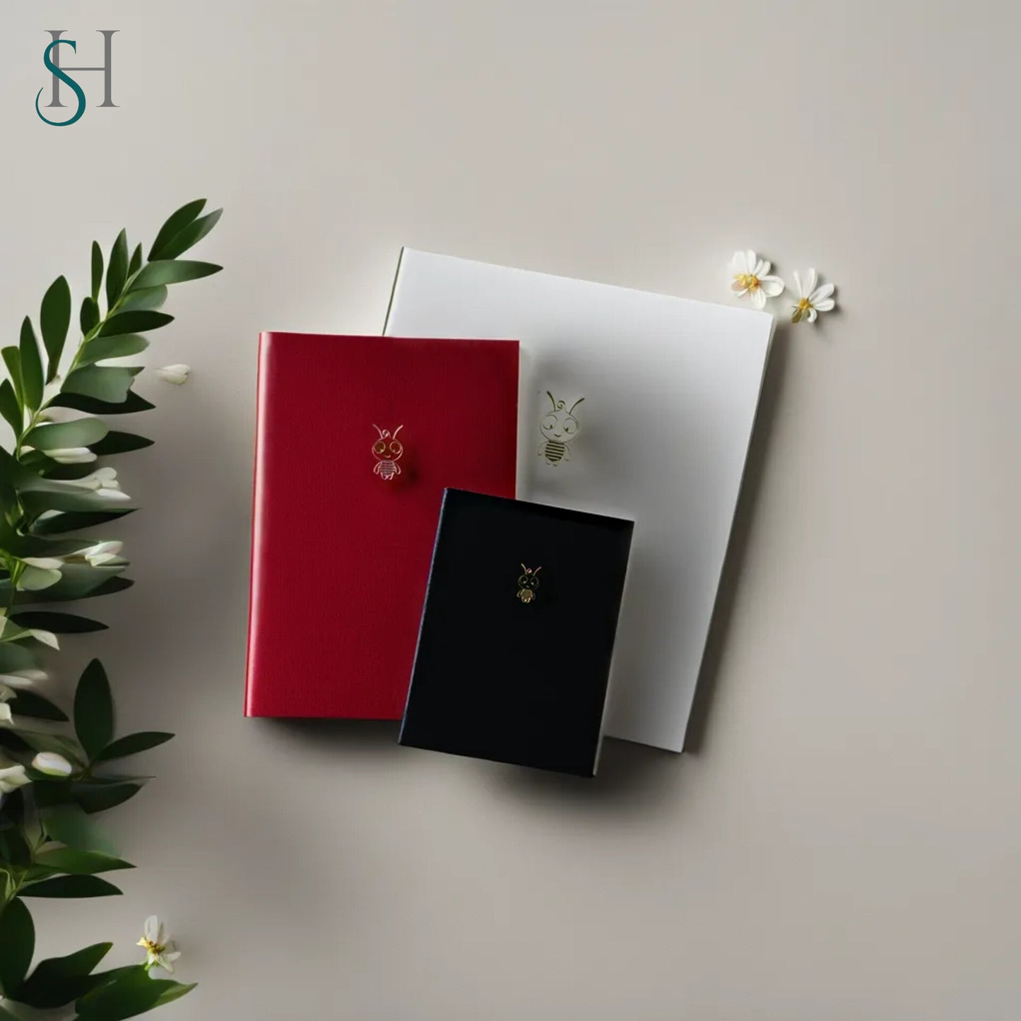 Gold Bee Notebook