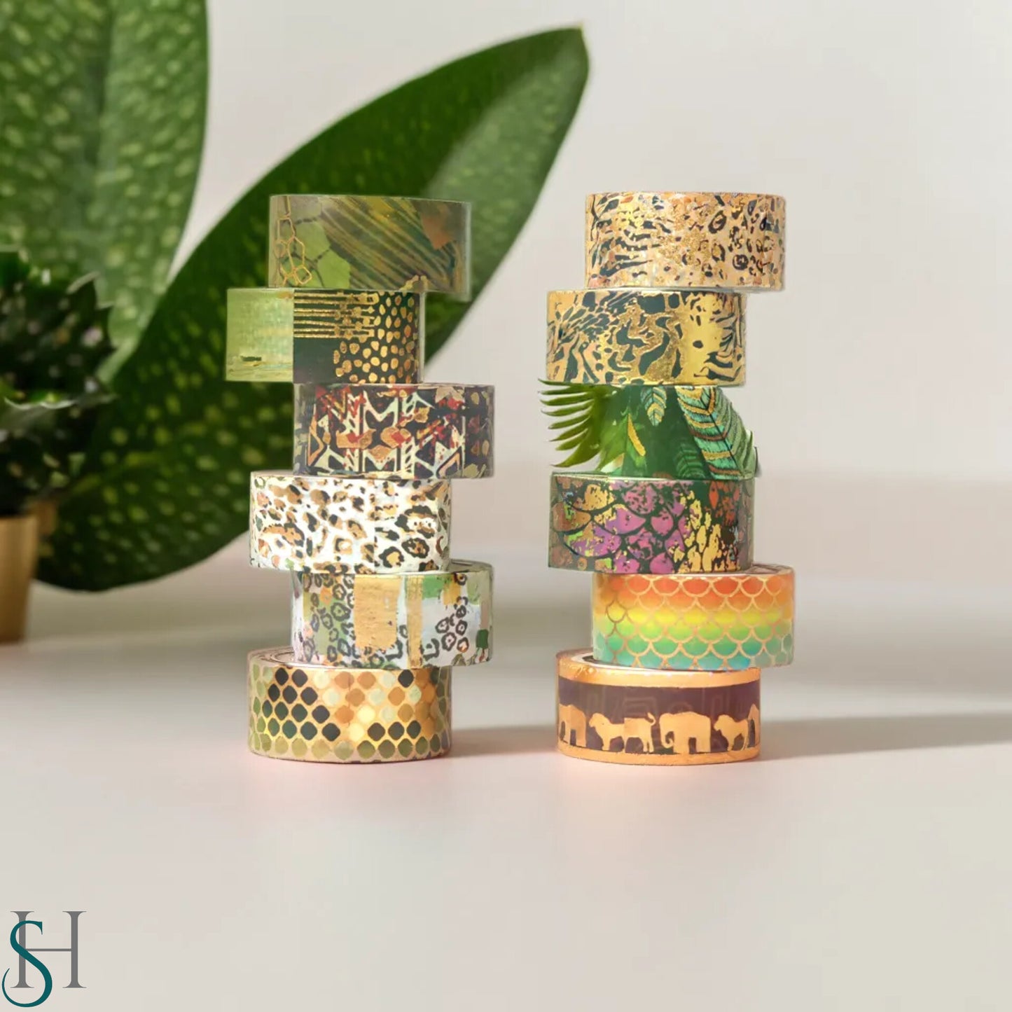 Animal Pattern Washi Tape Set