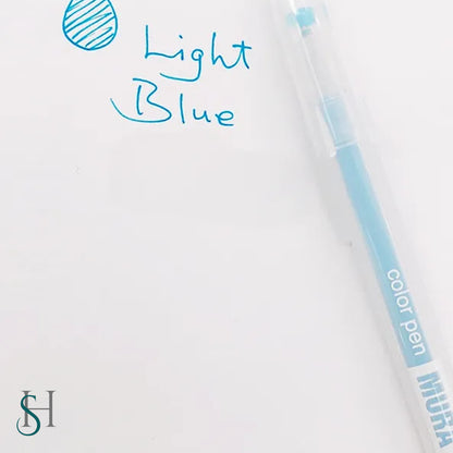 Clear color pen