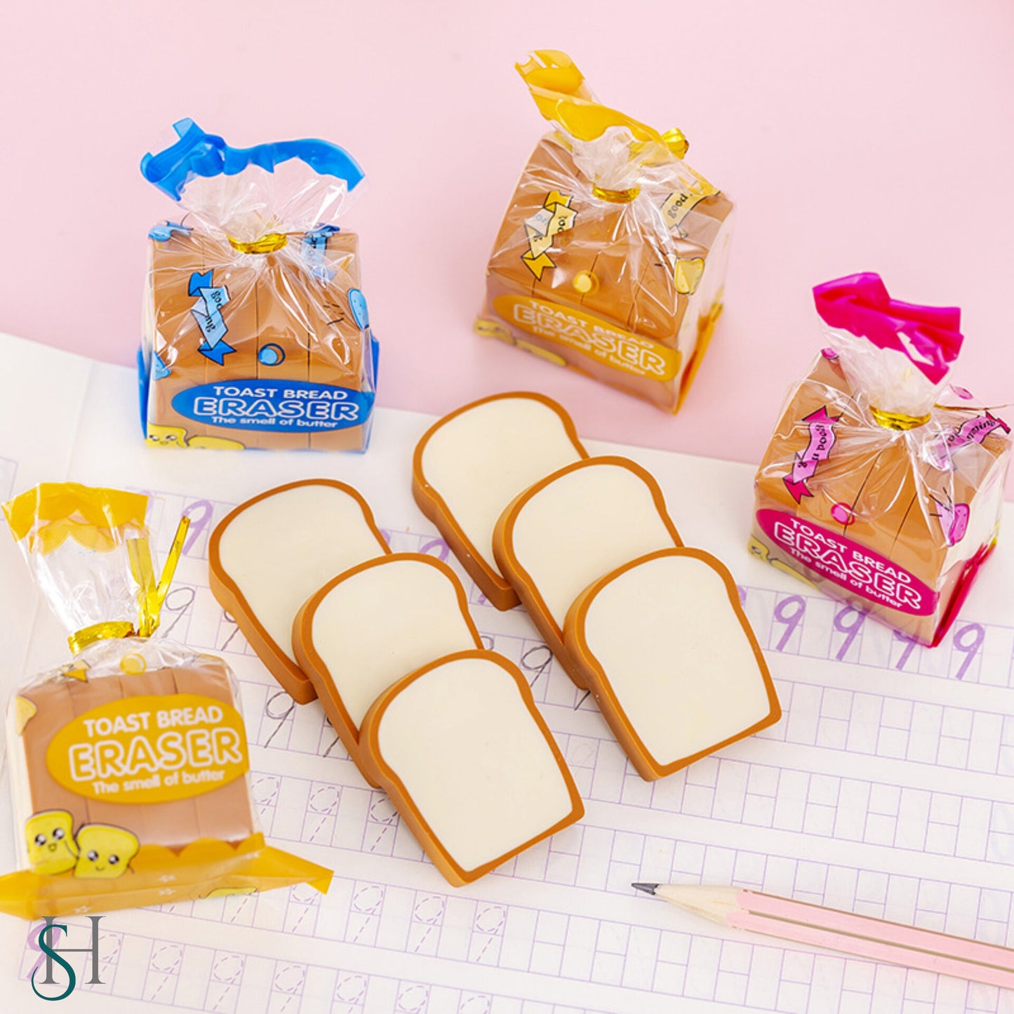 Toast Bread Eraser