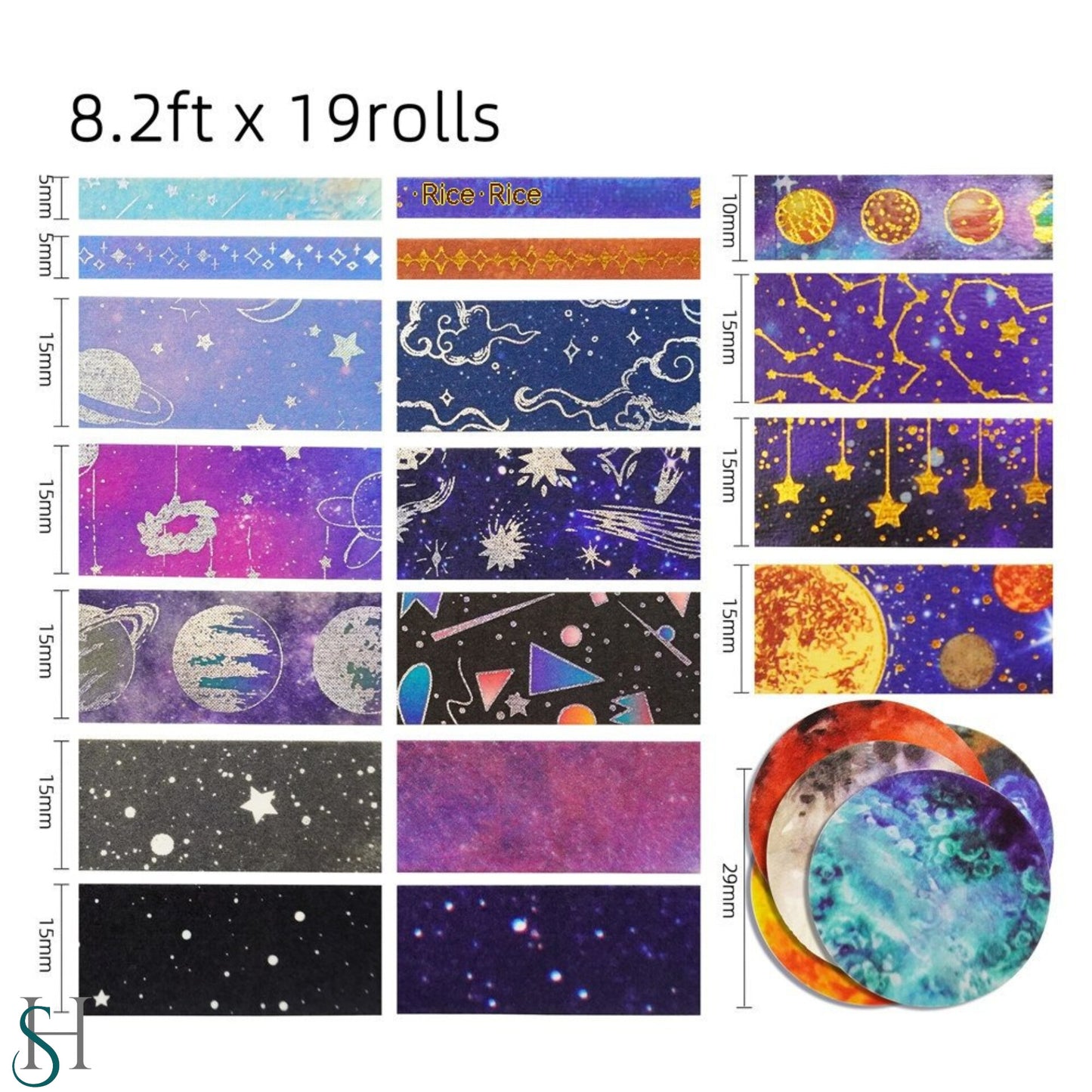 Universe Washi tape