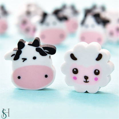 Mini Cute Cow Eraser