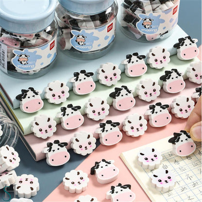 Mini Cute Cow Eraser