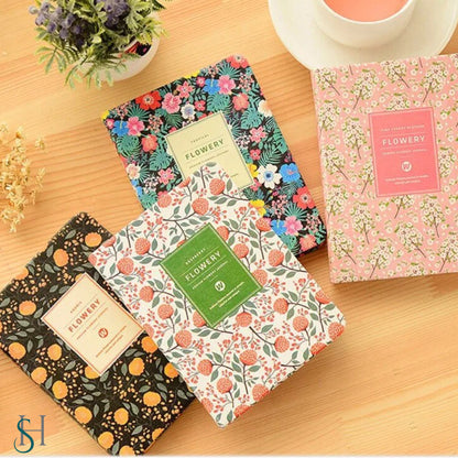 Planner Flowery Notebook