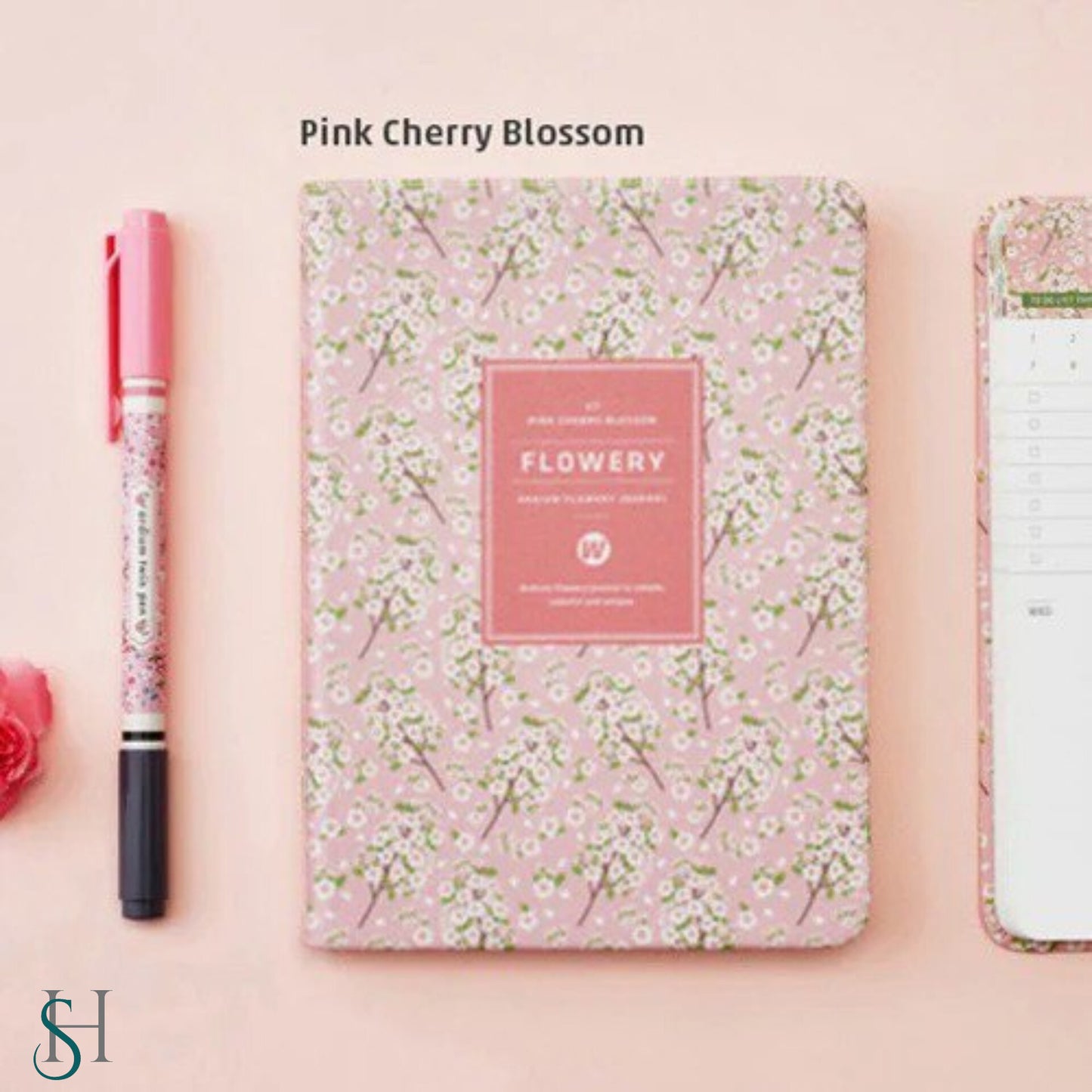 Planner Flowery Notebook