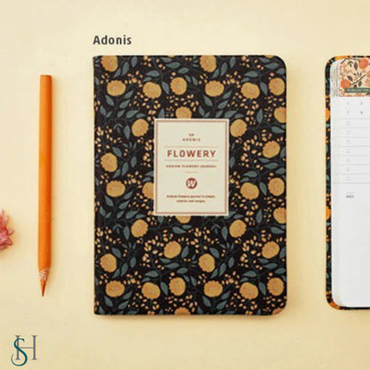 Planner Flowery Notebook