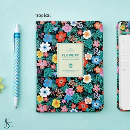 Planner Flowery Notebook