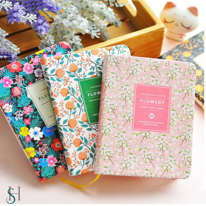 Planner Flowery Notebook