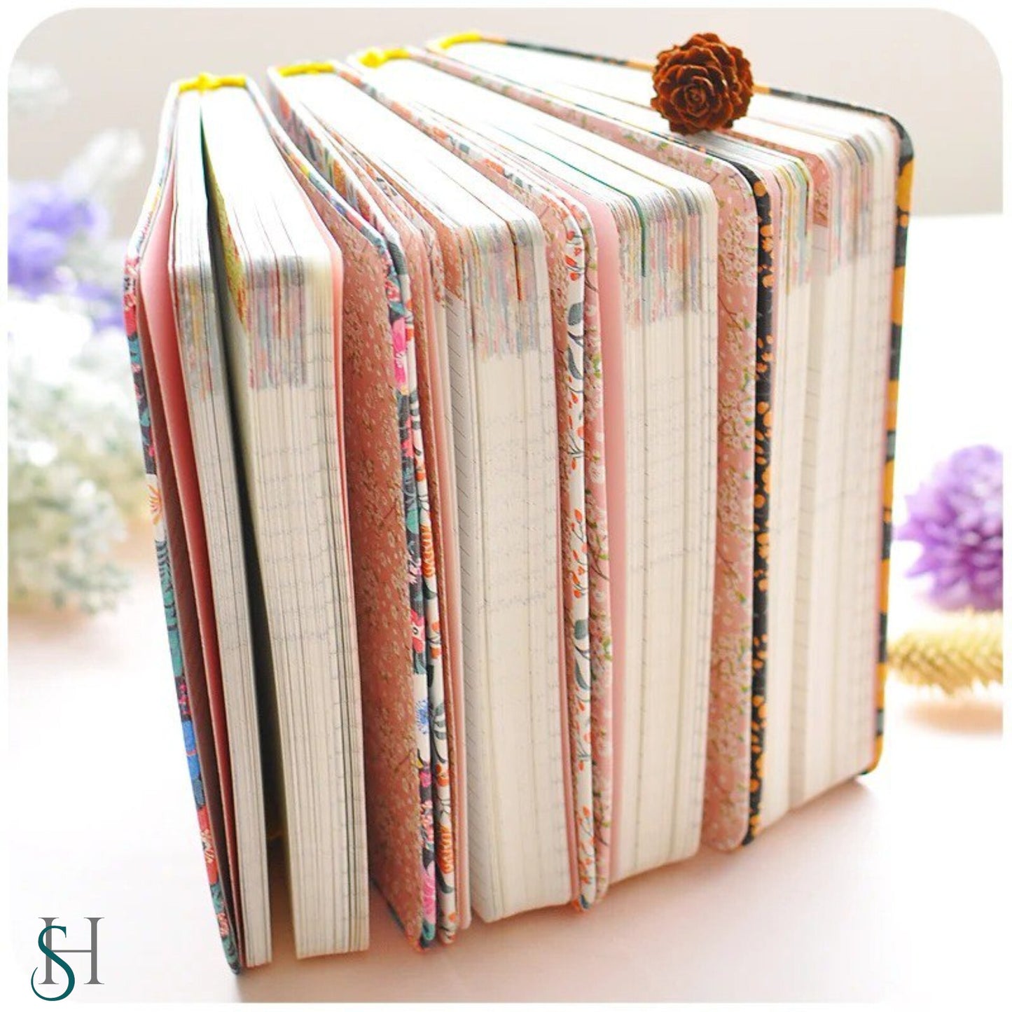 Planner Flowery Notebook