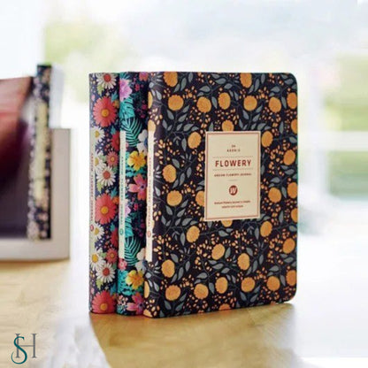 Planner Flowery Notebook